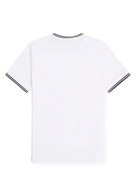Fred Perry Twin Tipped Tee White Men FRED PERRY | T-shirt | M1588V-100